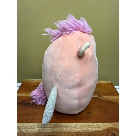 Squishmallows Pandora the Pegasus Pink Plush Toy Medium 8" Cuddly - Picture 2 of 5